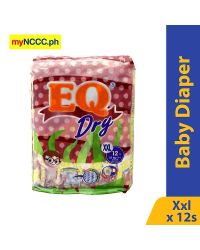 EQ Diaper Dry Travel Pack XXL 12s-10442611