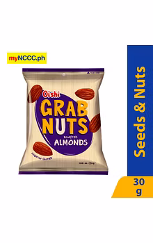 Oishi Grab Nuts Roasted Almonds 30g