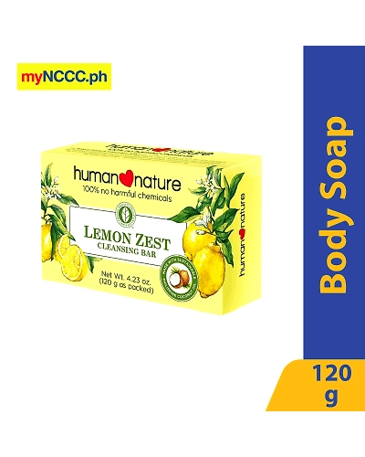 Human Nature Scented Bar Soap Lemon Zest 120g-11000960