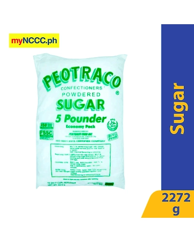 Peotraco Confectioners Powdered Sugar 2272g-10009150