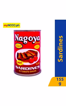 Nagoya Sardines in Hot Tomato Sauce Easy Open Can 155g