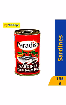 Paradiso Sardines Hot Easy Open Can 155g