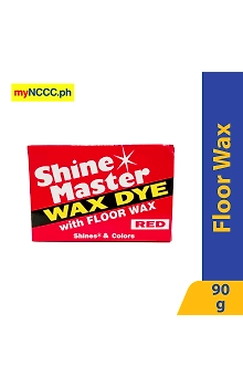 Shine Master Floorwax Dye Red 90g