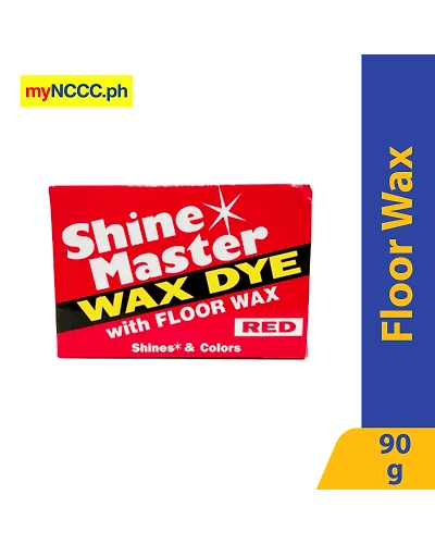 Shine Master Floorwax Dye Red 90g-10015637