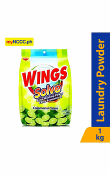 Wings Solve Washing Powder with Kalamansi Extract 1kg