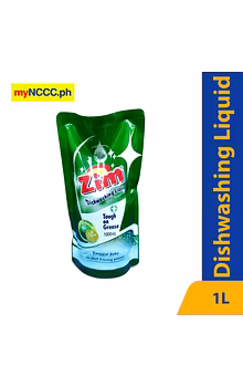 Zim Dishwashing Liquid Antibacterial Calamansi 1L