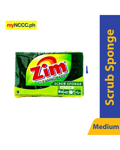 Zim Scouring Pad Scrub Sponge Medium-10009412