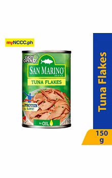 Sanmarino Tuna Flakes in Oil Easy Open Can 150g