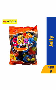 Sofee Assorted Fruit Jelly with Nata de Coco 480g