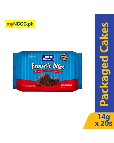 Prifood Super Delight Brownie Bites 14gx20s-11375021