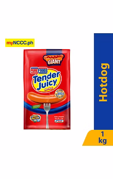 Purefoods Tender Juicy Hotdog Giant 1kg