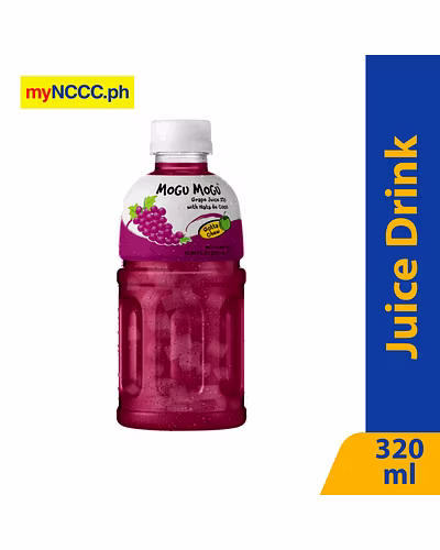 Mogu Mogu Grape Juice with Nata de Coco 320ml-10674489