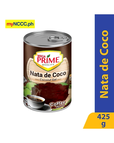 Mega Prime Nata de Coco Coffee Easy Open Can 425g-11500963