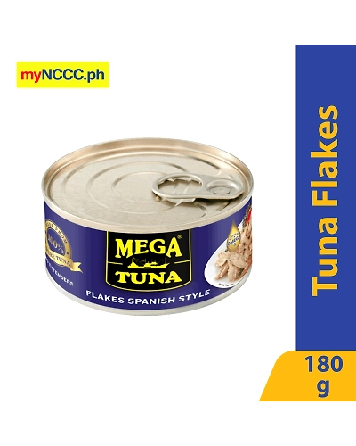 Mega Tuna Flakes Spanish Style Easy Open Can 180g-11076659