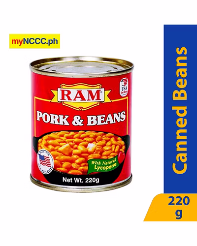 Ram Pork &amp; Beans Stand-up Pouch 200g-11499547