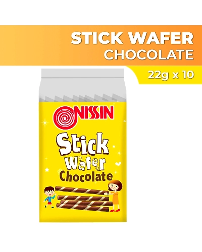 Nissin Stick Wafer Choco Flavor 22gx10s-10516548