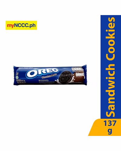 Oreo Sandwich Cookies with Chocolate Cream 137g-10302790