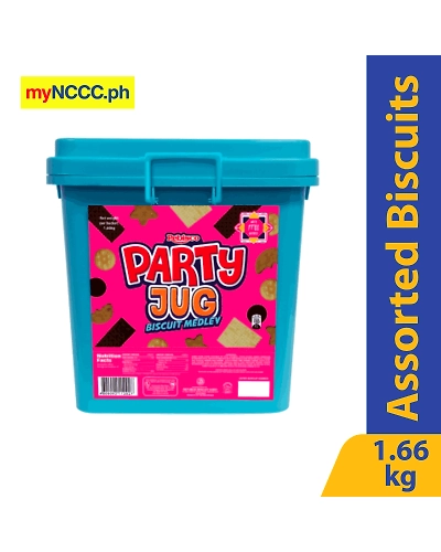 Rebisco Party Jug Assorted Biscuit 1.66 kg-10077556