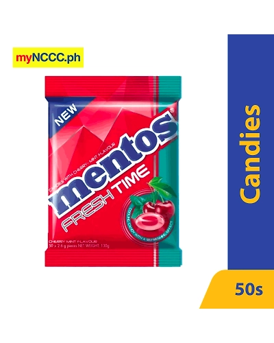 Mentos Fresh Time Cherry Mint 50s-11477458