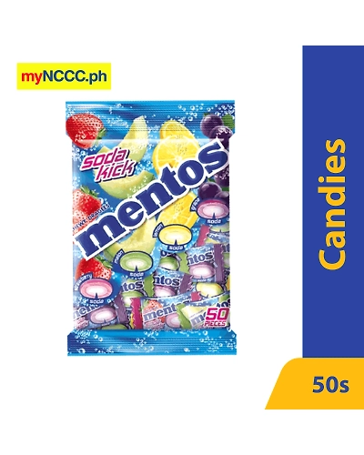 Mentos Soda Kick Chewy Dragees Candy 50s-11136383