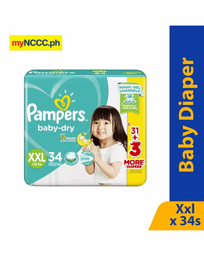 Pampers Baby Dry Jumbo Pack XXL 34s-11002538