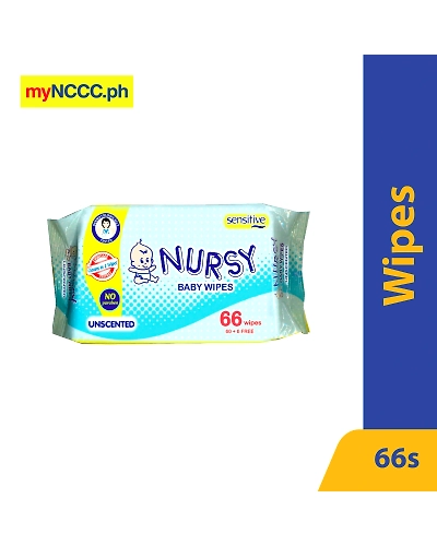 Nursy Baby Wipes 66s-10390096