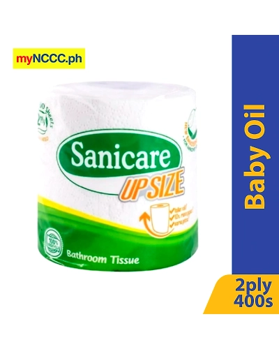 Sanicare Bathroom Tissue 2Ply 400 sheets 1Roll-10262295