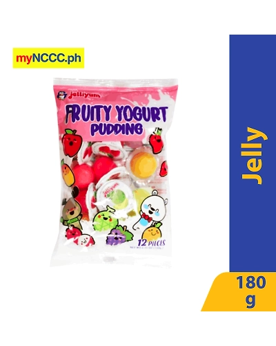 Jelliyum Fruity Yogurt Pudding 6.35oz/180g 12s-11663921
