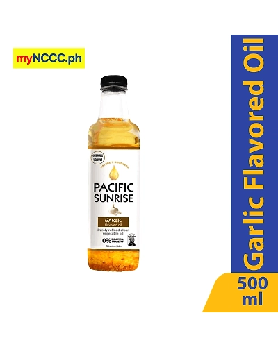 Pacific Sunrise Garlic Flavored Vegetable Oil 500ml-11662610