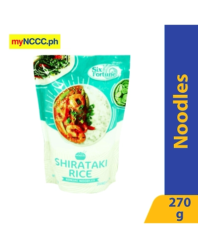 Six Fortune Shirataki Rice Konjac Noodles 270g-11709938