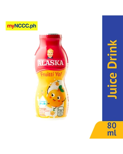 Alaska Fruitti Yo Orange Yoghurt Flavored Milk Drink 80mlx6s-11883431