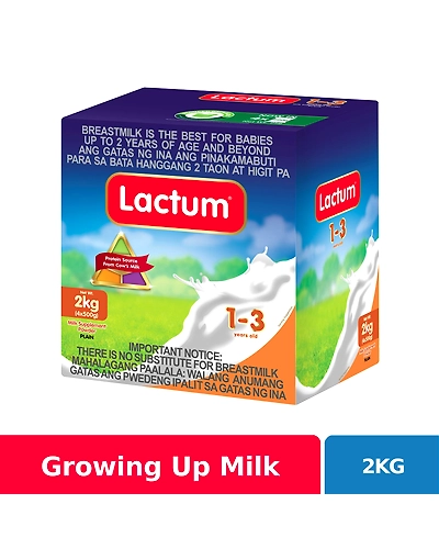 Lactum 1-3 Years Old Plain 2kg-10696199