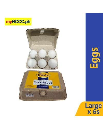 Choice Egg Large 6s-10014251