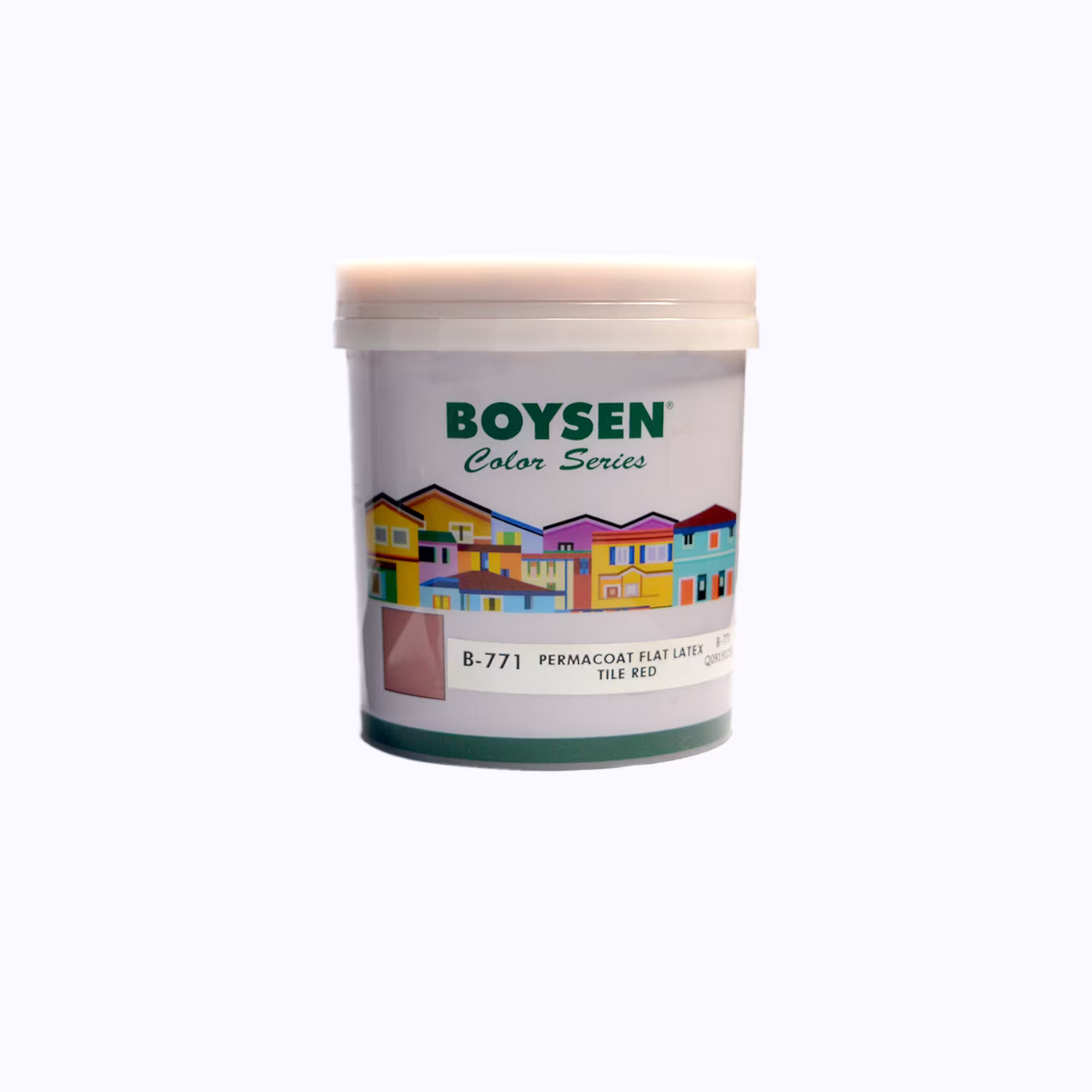 Boysen Permacoat Flat Latex 1l, Tile Red NCCC Online Store