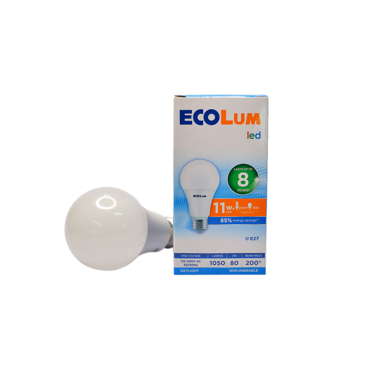 Ecolum Led Bulb Daylight E27 3w NCCC Online Store