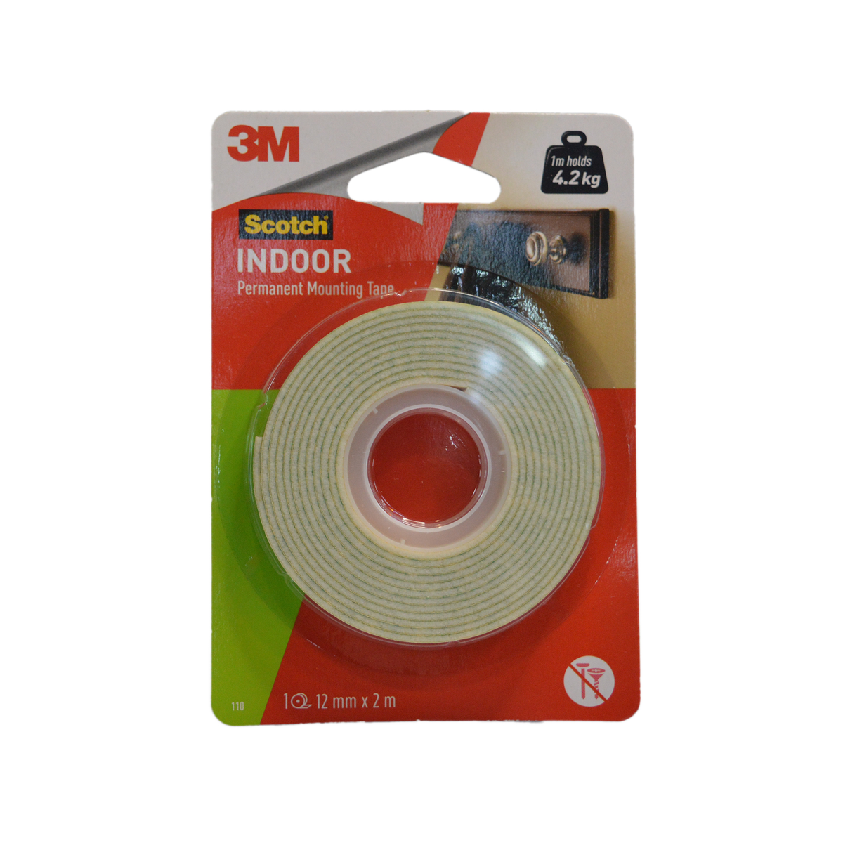 3M Indoor Permanent Mounting Tape - 24mmx2m | NCCC Online Store