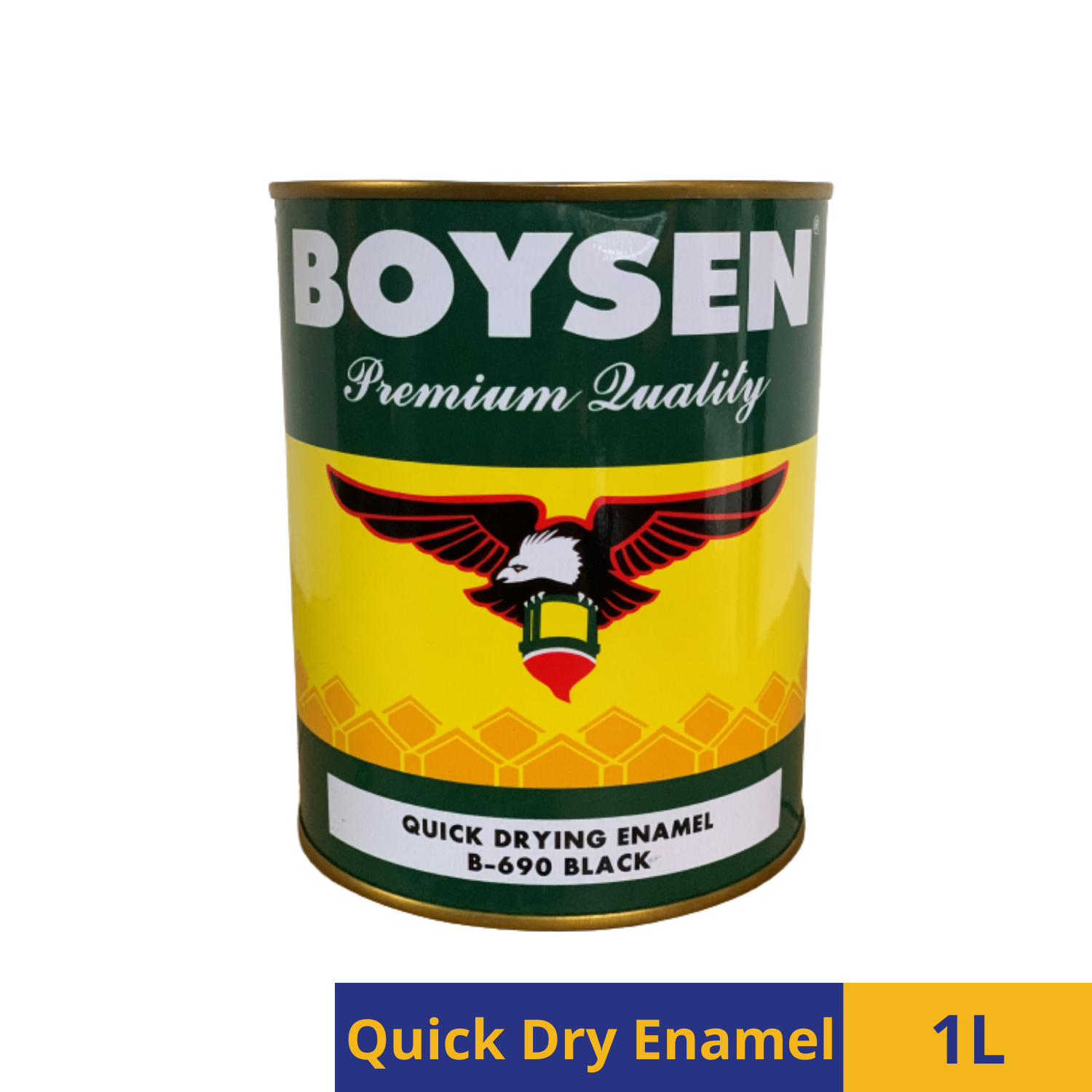 Boysen Quick Drying Enamel (250ML-4L) - White, 1l | NCCC Online Store