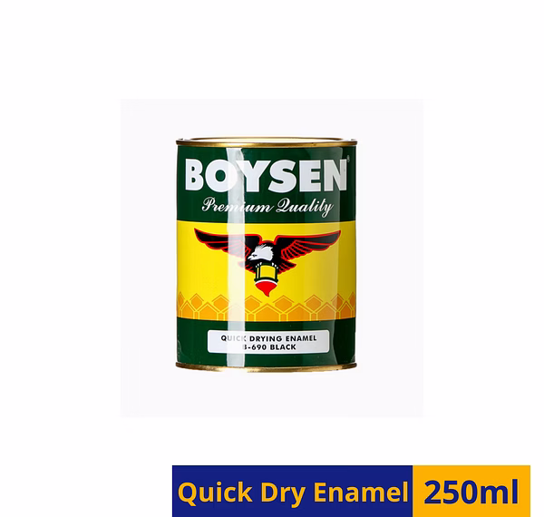 Boysen Quick Drying Enamel (250ML4L) White, 1l NCCC Online Store