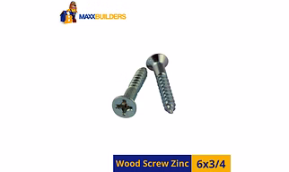 MH Wood Screw Zinc 12s
