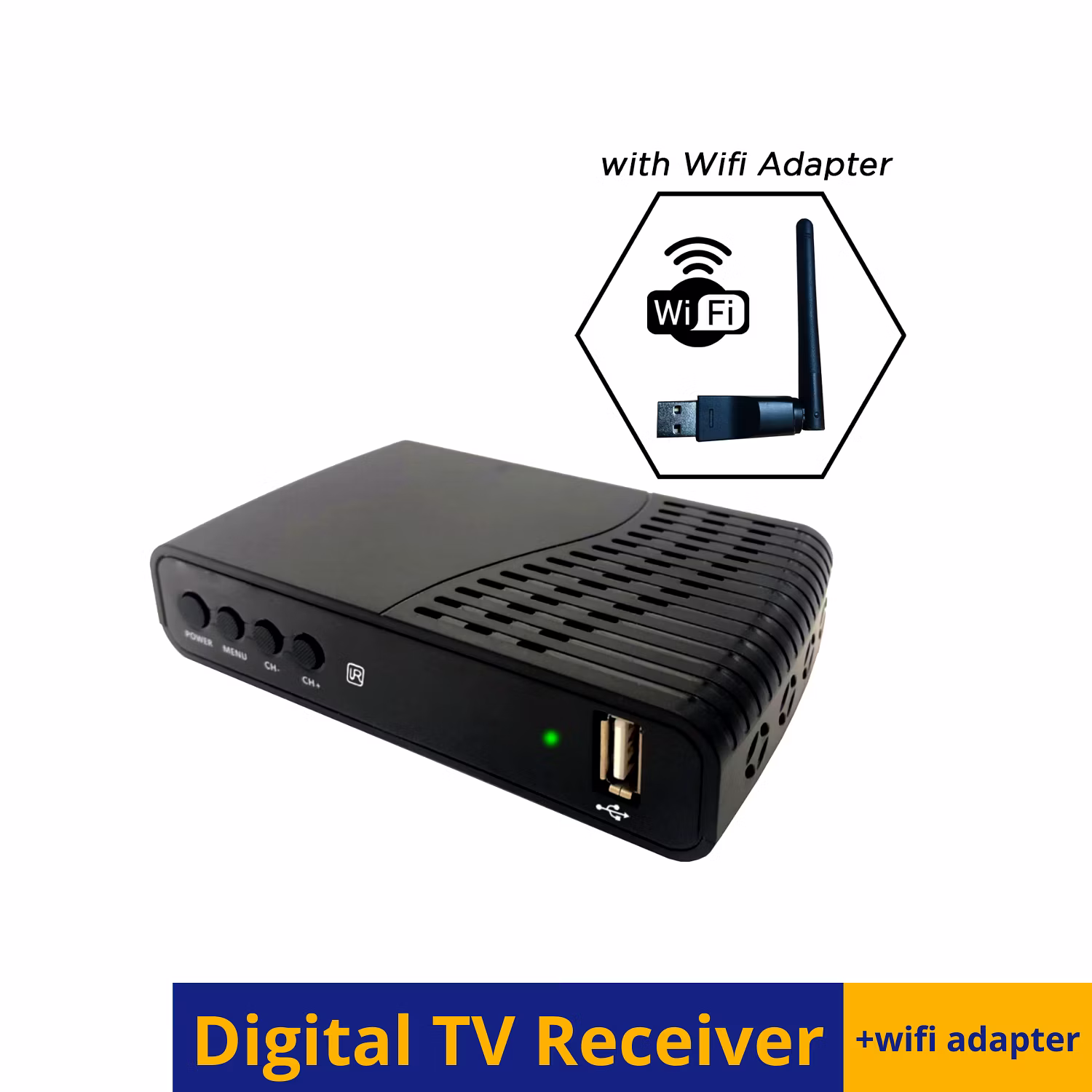 Baron Digital TV Receiver with WiFi Adapter NCCC Online Store