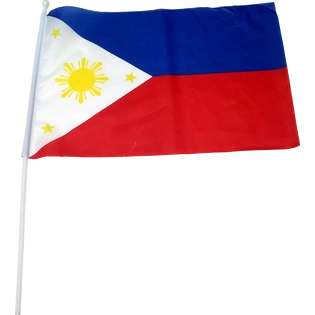 Philippine Flag W/Stick 12X18