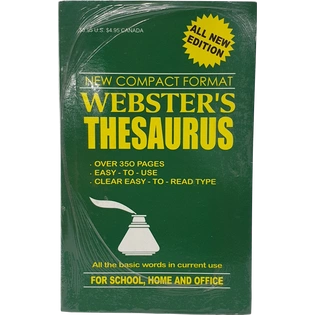 New Webster Compact Webster Thesaurus