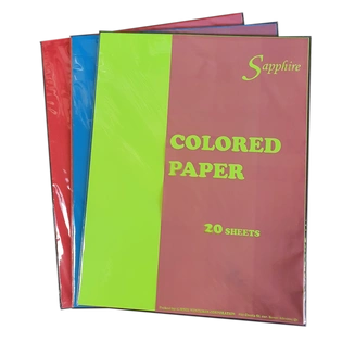 Colored Paper 20'S