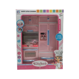 Toys 818-135 Pink Kitchen Set