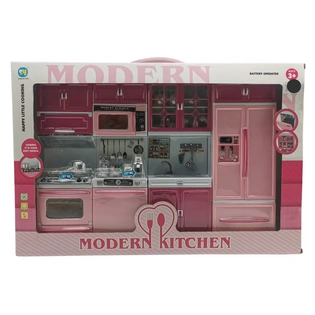 Toys 818-30 Pink Kitchen Set