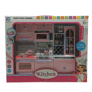 Toys 818-158 Pink kitchen Set