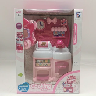 Toys 818-81 Pink kitchen Set