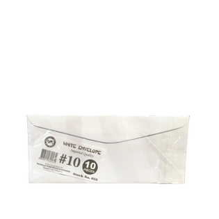 White Envelope #10