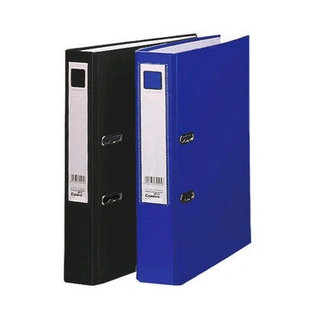 Archfile With Pocket A4 3inches 7cm Black/Blue
