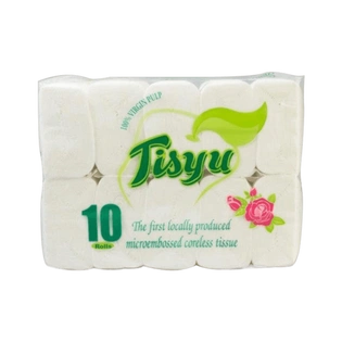 Tisyu Bathroom Tissue Coreless 2 Ply